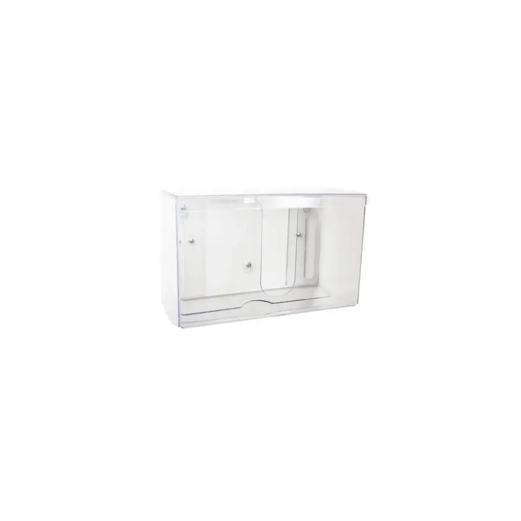 Wide Single Dual Paper Towel Dispenser with Lid